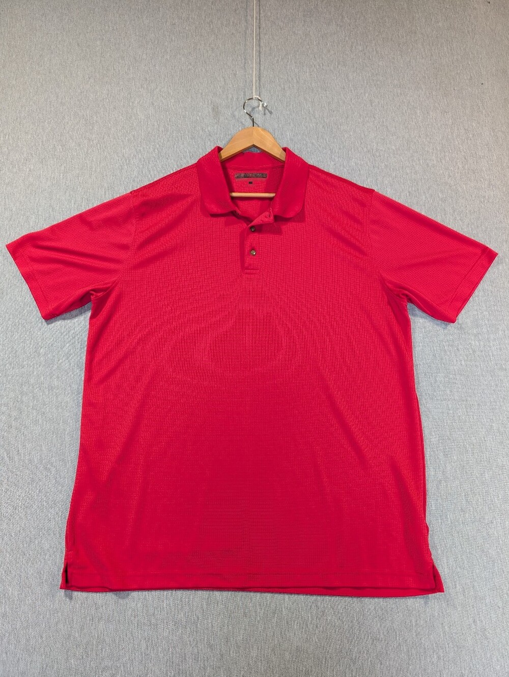 Pebble Beach Golf Polo Short Men's XXL Red